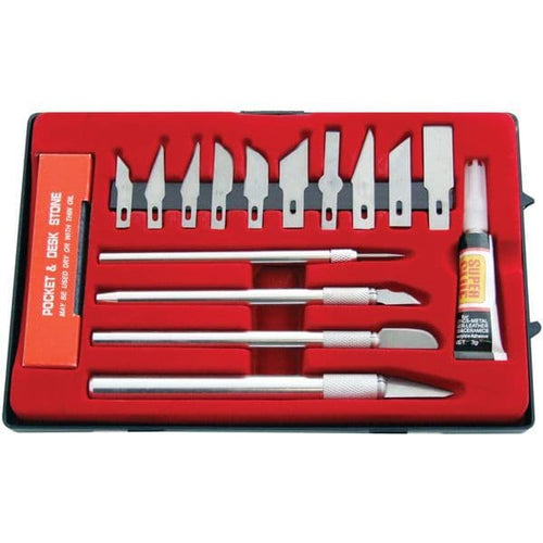 17 Pce Hobby Knife Set