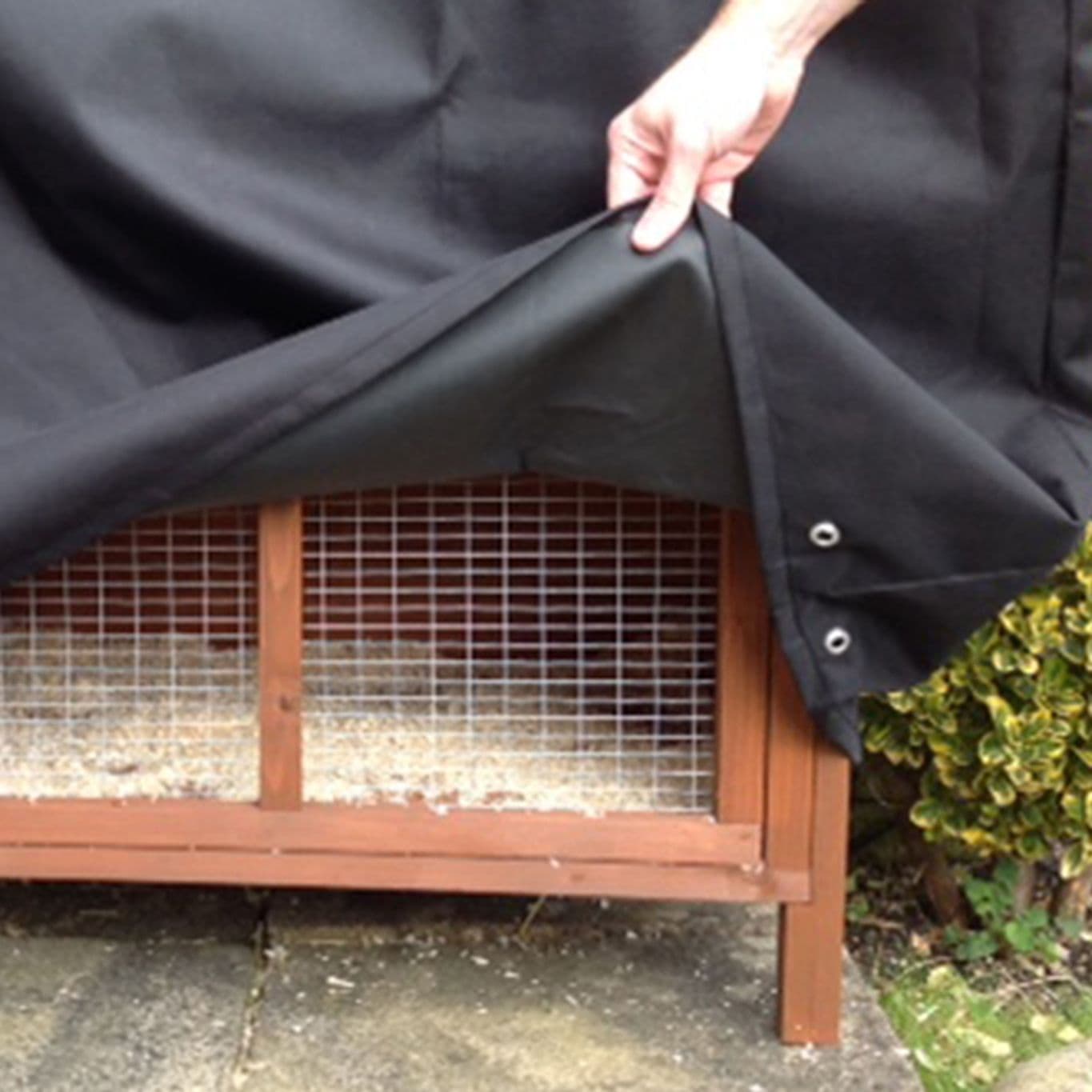 Heavy-Duty Double Hutch Cover