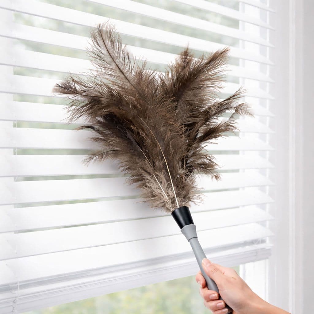 Ostrich Feather Duster with Extendable Handle